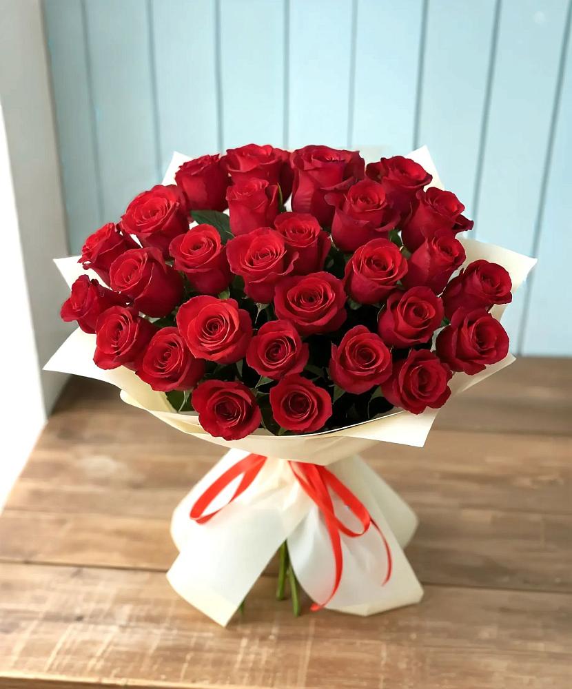 Букет 29 Красных роз в Веселоярске