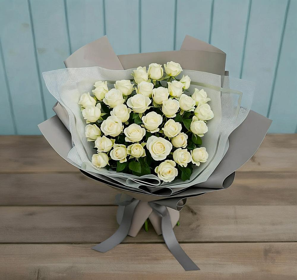 Букет Белоснежная нежность в Веселоярске