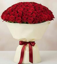 Букет 101 Красная роза Милано в Веселоярске