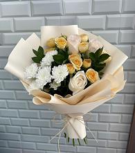 Букет цветов из:  Розы и Хризантемы в Веселоярске