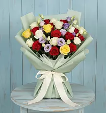 Букет цветов из:  Розы в Веселоярске