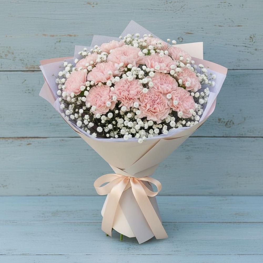 Букет цветов из: Гвоздики в Веселоярске