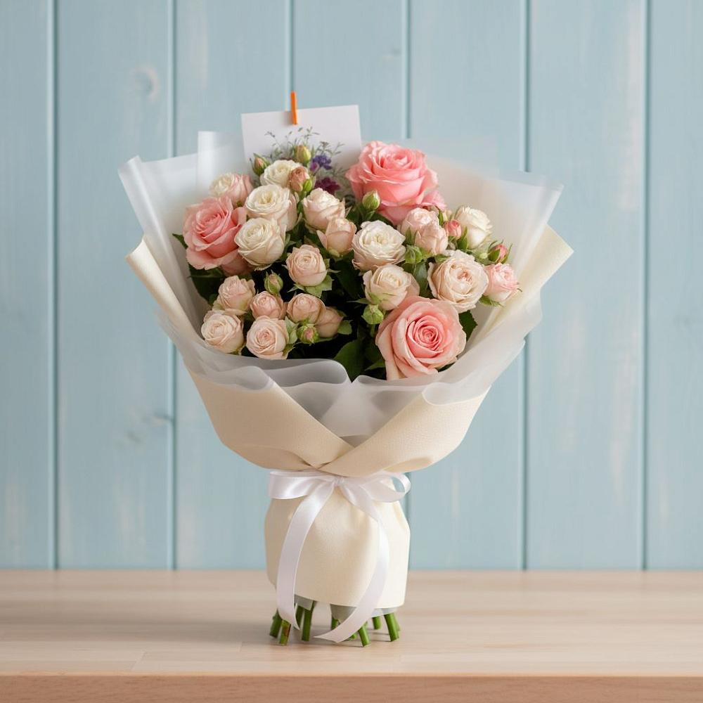 Букет цветов из: Розы в Веселоярске