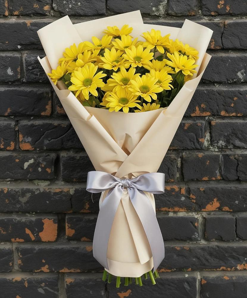 Букет цветов из: Хризантемы в Веселоярске