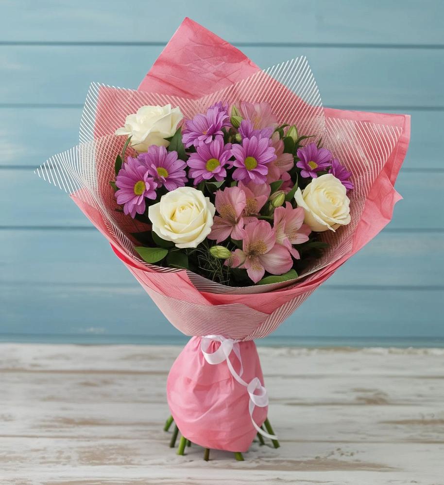 Букет цветов из: Герберы в Веселоярске