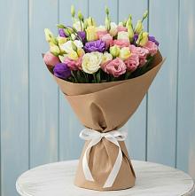 Букет цветов из:  Лизиантусы в Веселоярске